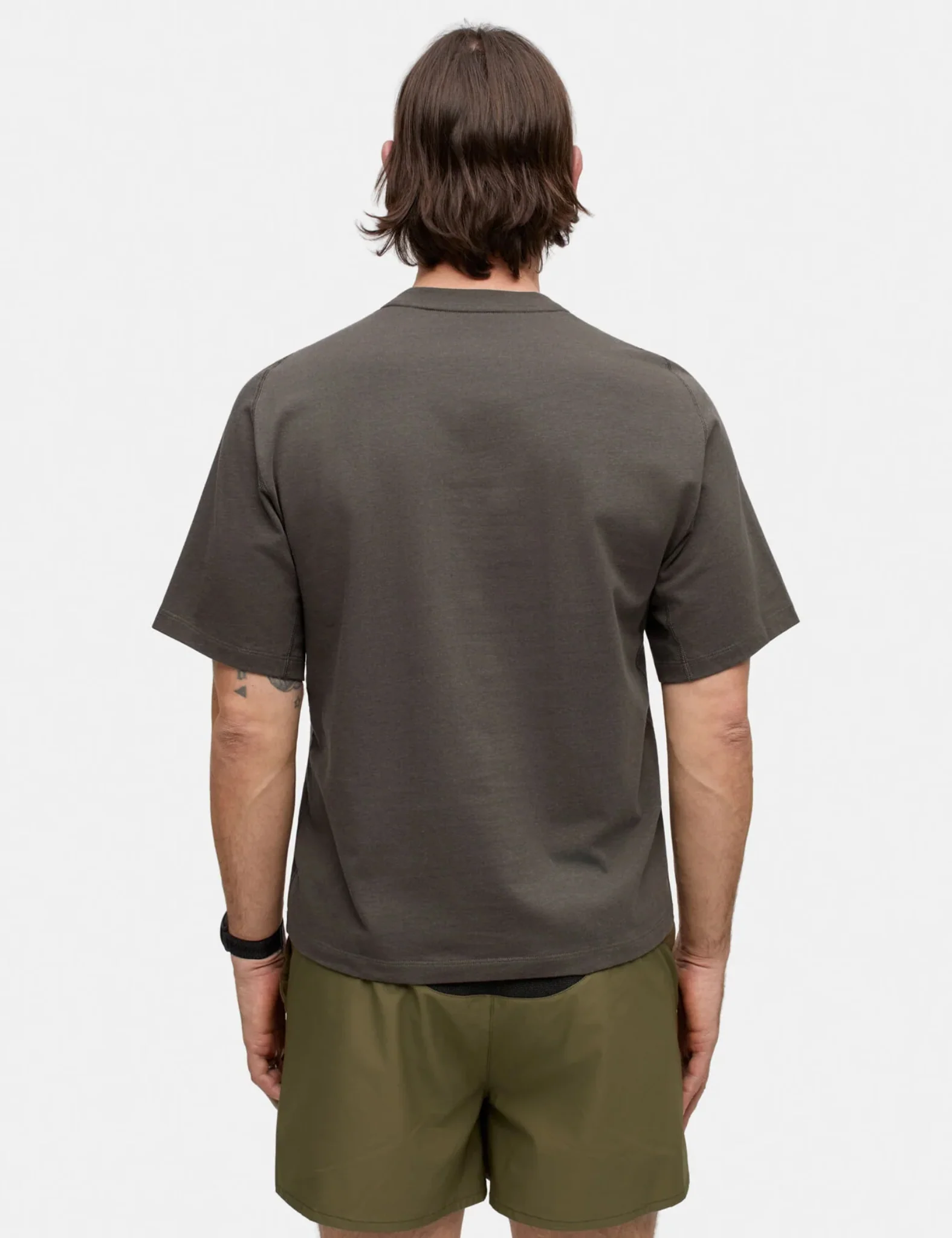 Portal Root Hemp T-Shirt - Beluga Grey - Image 3