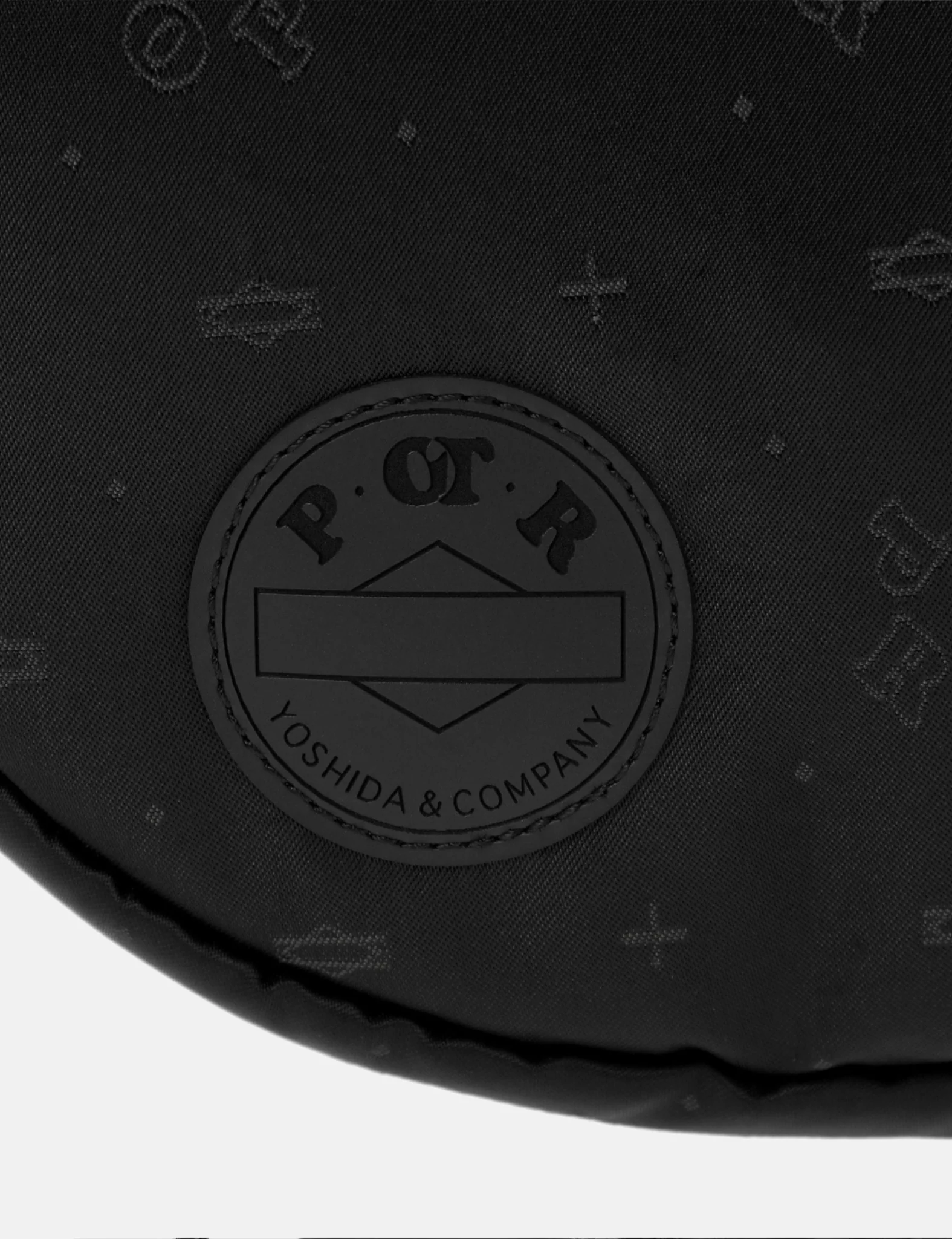 Porter Yoshida & Co Monogram Shoulder Bag - Black - Image 5