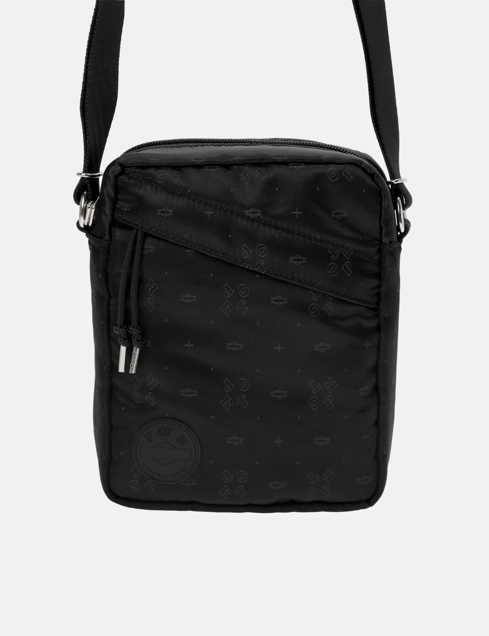 Porter Yoshida & Co Monogram Vertical Shoulder Bag - Black - Image 3