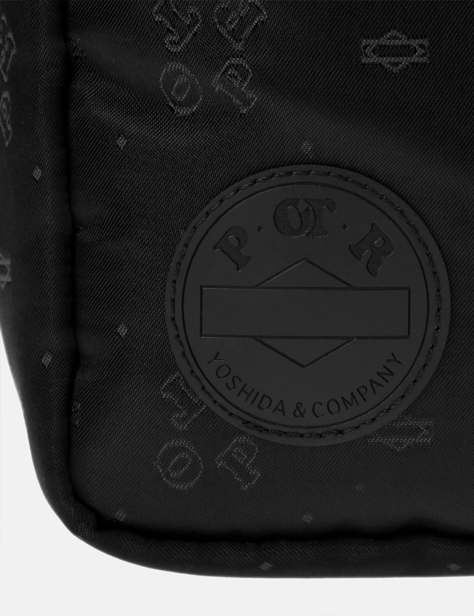 Porter Yoshida & Co Monogram Vertical Shoulder Bag - Black - Image 6