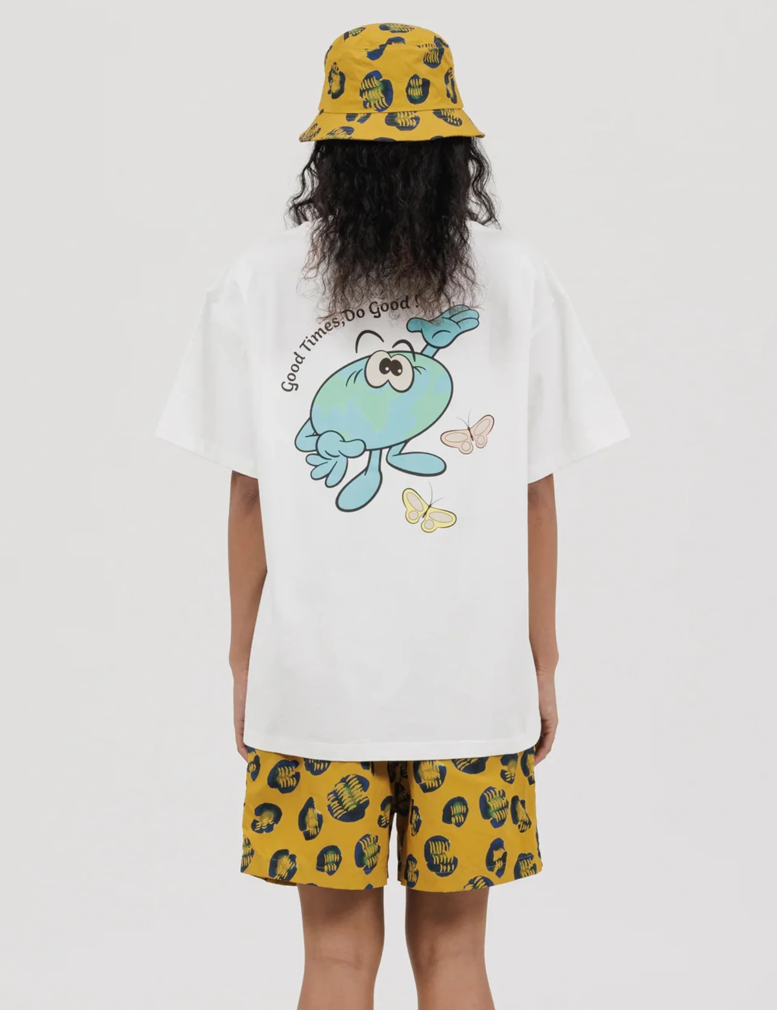 Potato Head Eco Friends-Bli Made T-Shirt - Off White - Image 3
