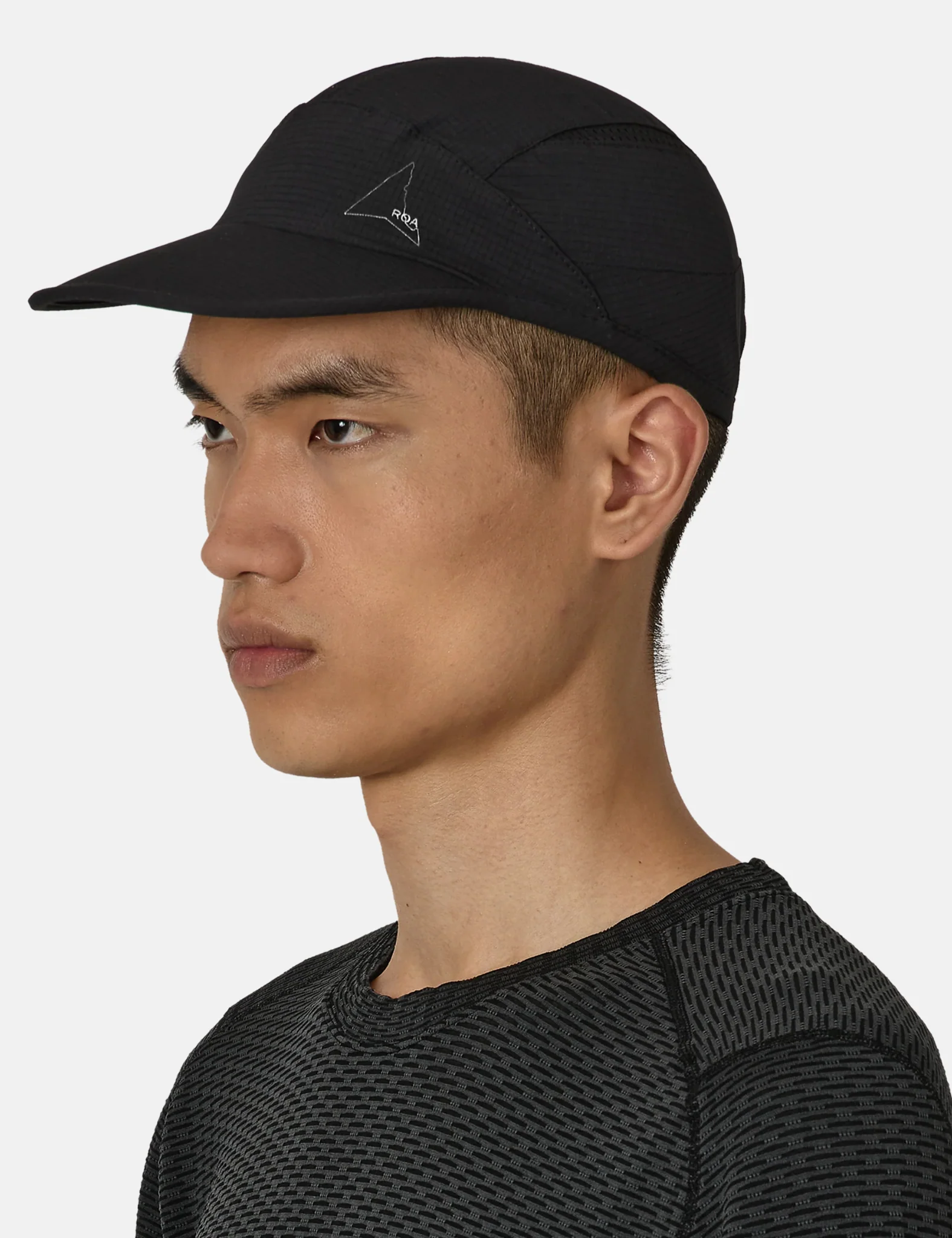 ROA Aair Floweave Running Cap - Black - Image 5
