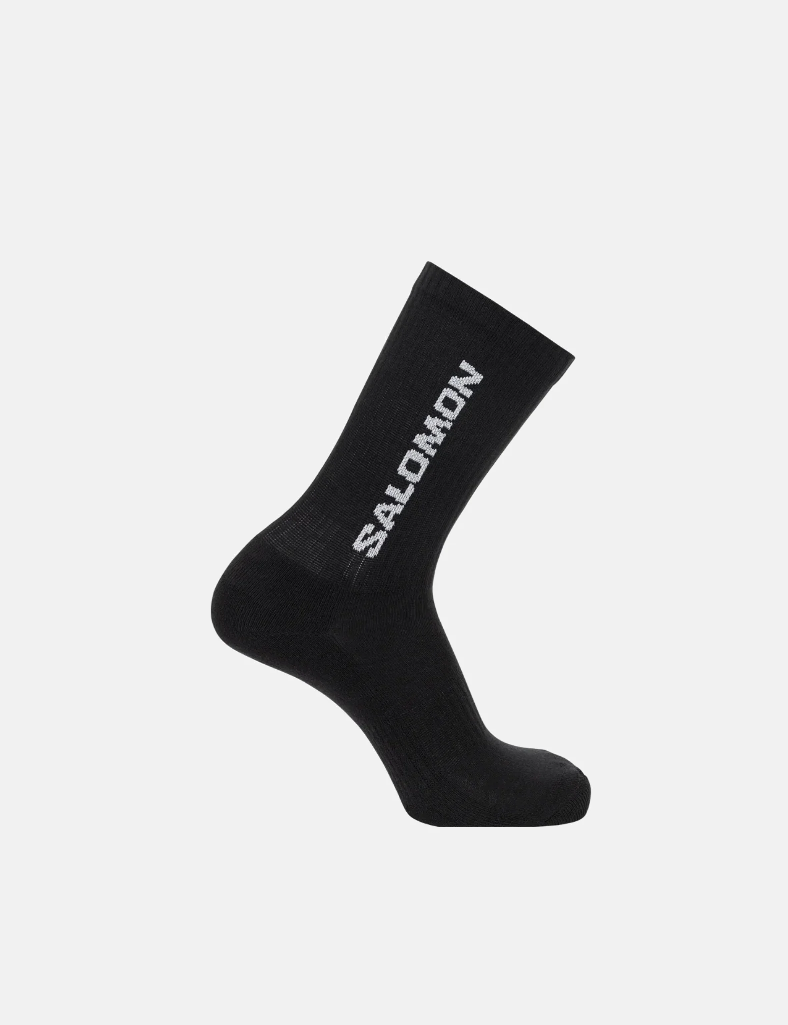 Salomon Everyday Crew Socks (3-Pack) - Black/White/Med Grey Melange - Image 4