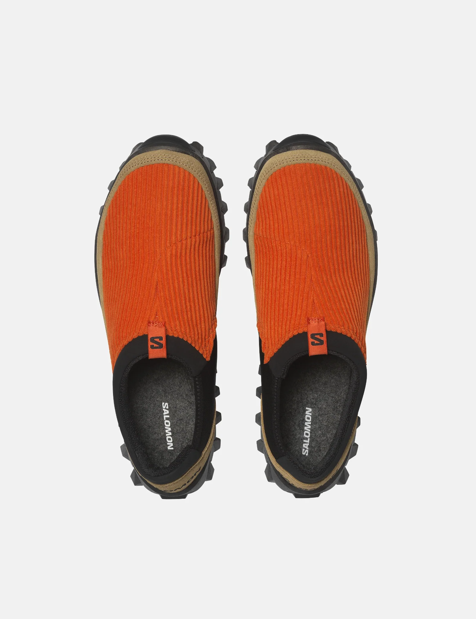 Salomon Snowclog Corduroy Trainers - Burnt Ochre/Kelp/Black - Image 5