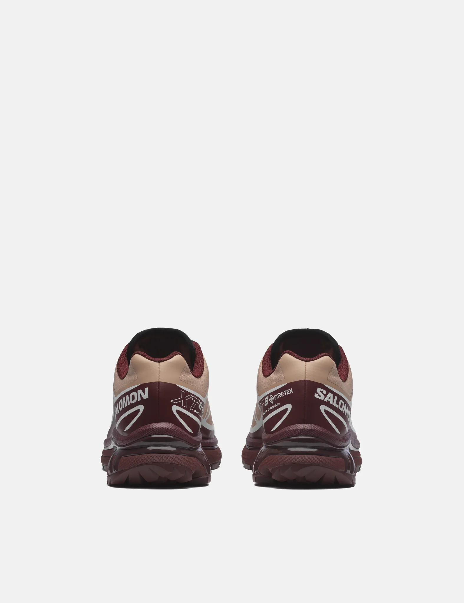 Salomon XT-6 GTX Trainers - Mahogany Rose/Tawny Port/Black - Image 5