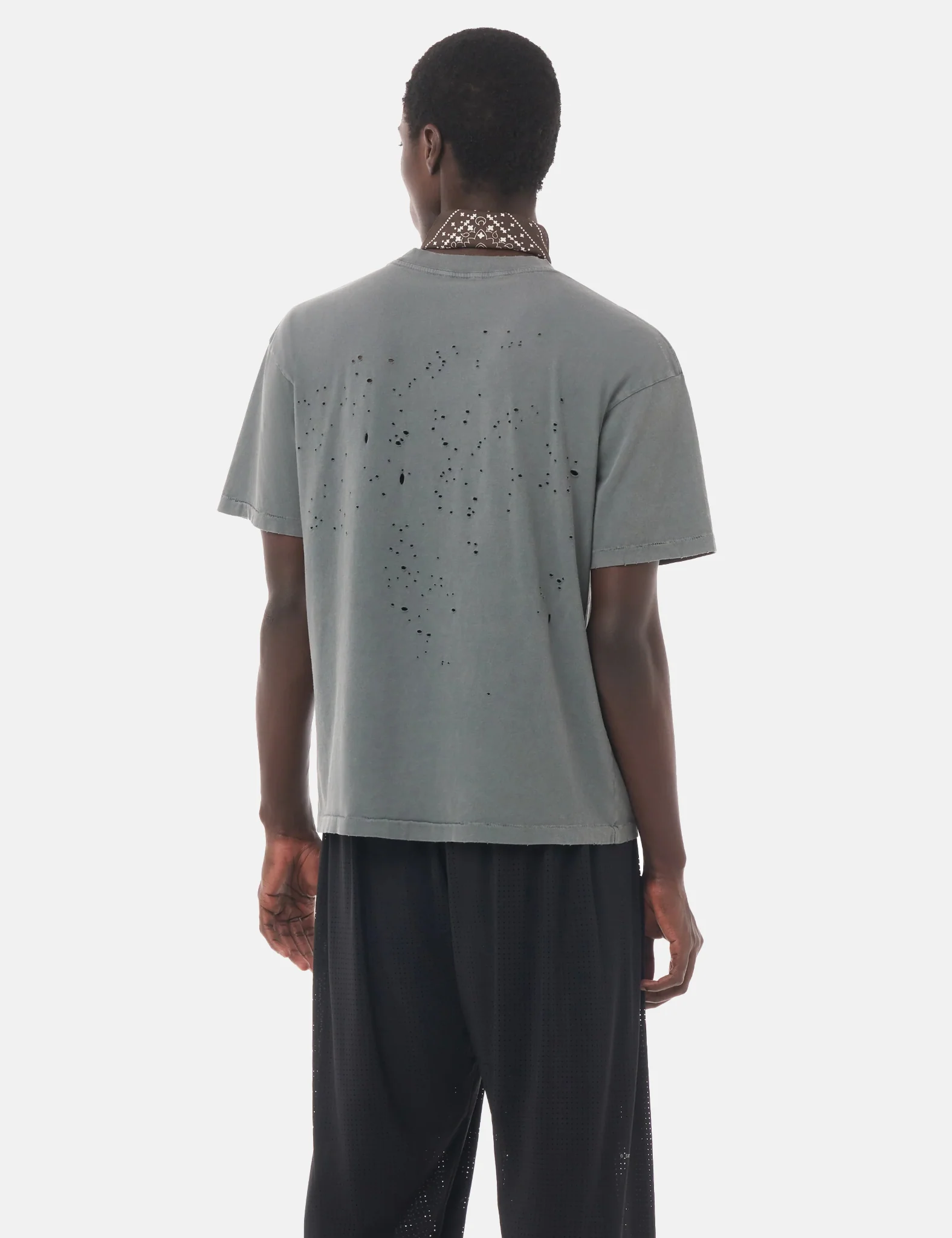 Satisfy MothTech T-Shirt - Faded Black - Image 3