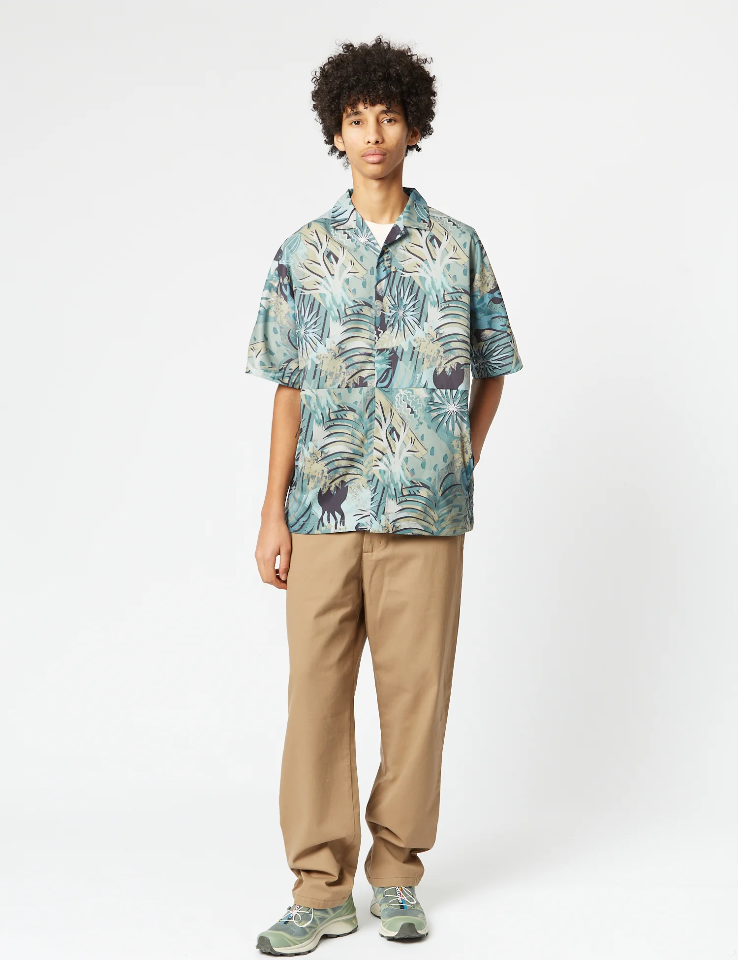 Snow Peak Breathable Quick Dry Shirt - Khaki Brown - Image 3