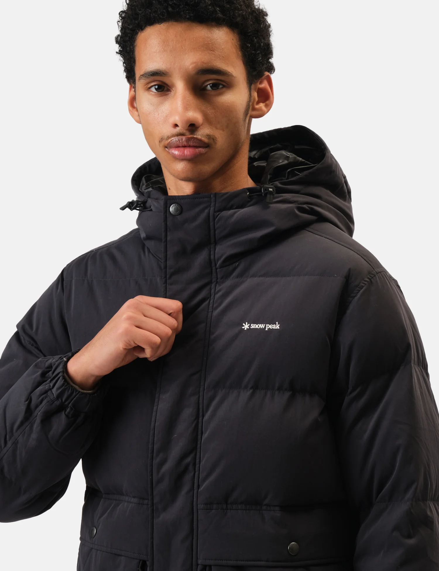 Snow Peak Everyday Down Jacket - Black - Image 2