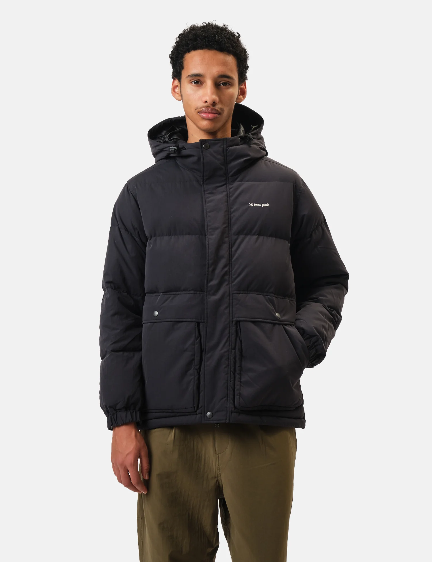 Snow Peak Everyday Down Jacket - Black - Image 5