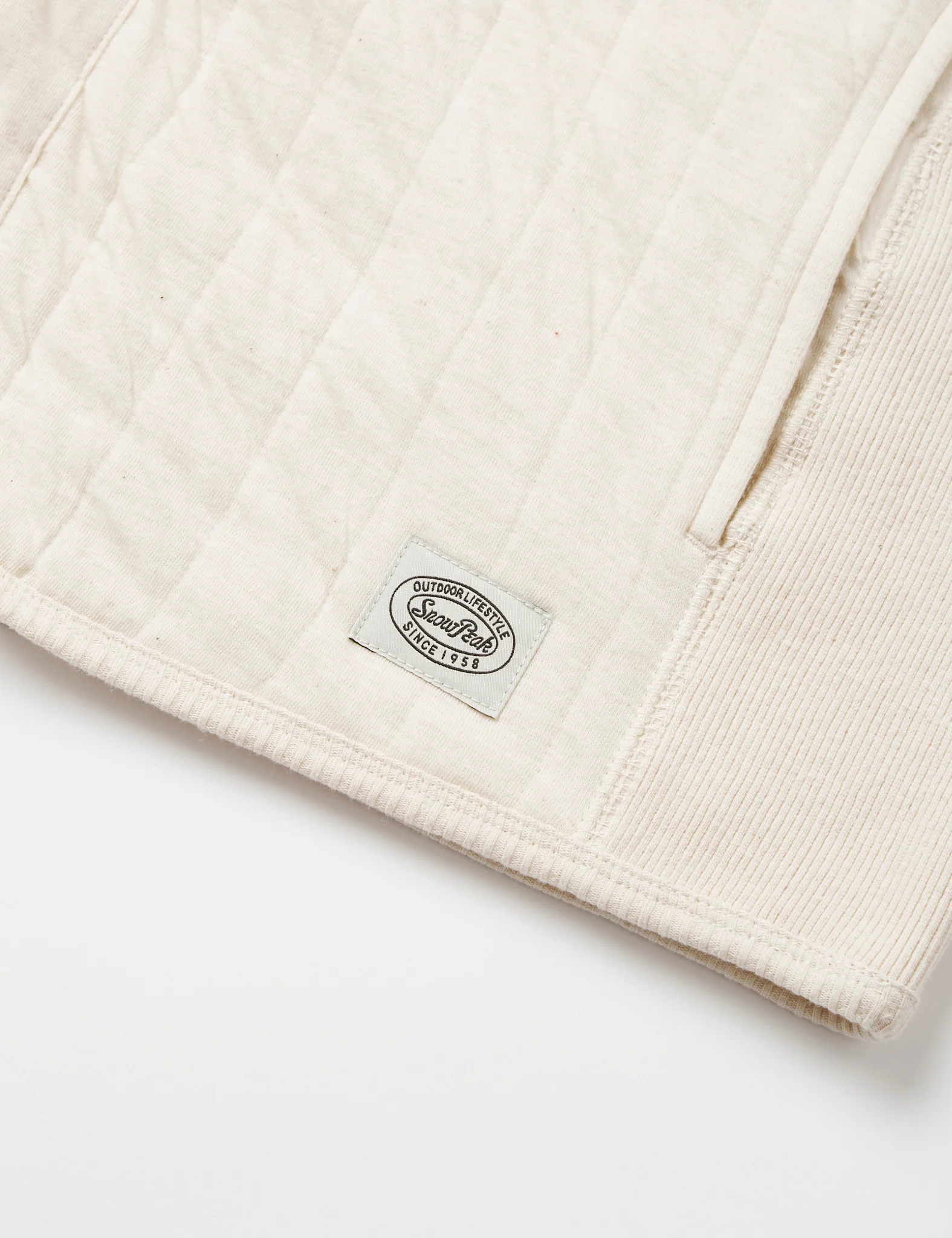 Snow Peak Natural Warm Stretch Cardigan - Ecru - Image 7