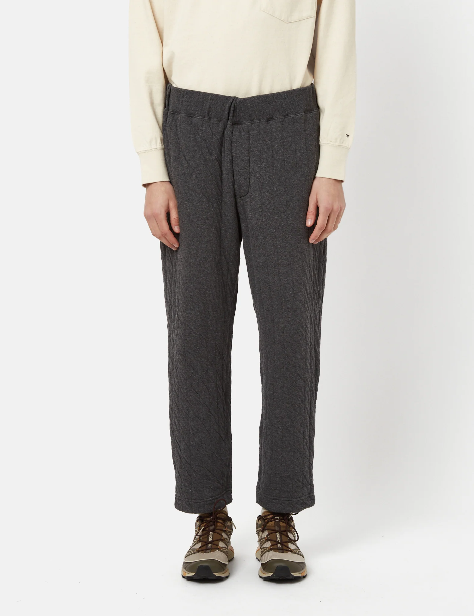 Snow Peak Natural Warm Stretch Pants - Grey - Image 3