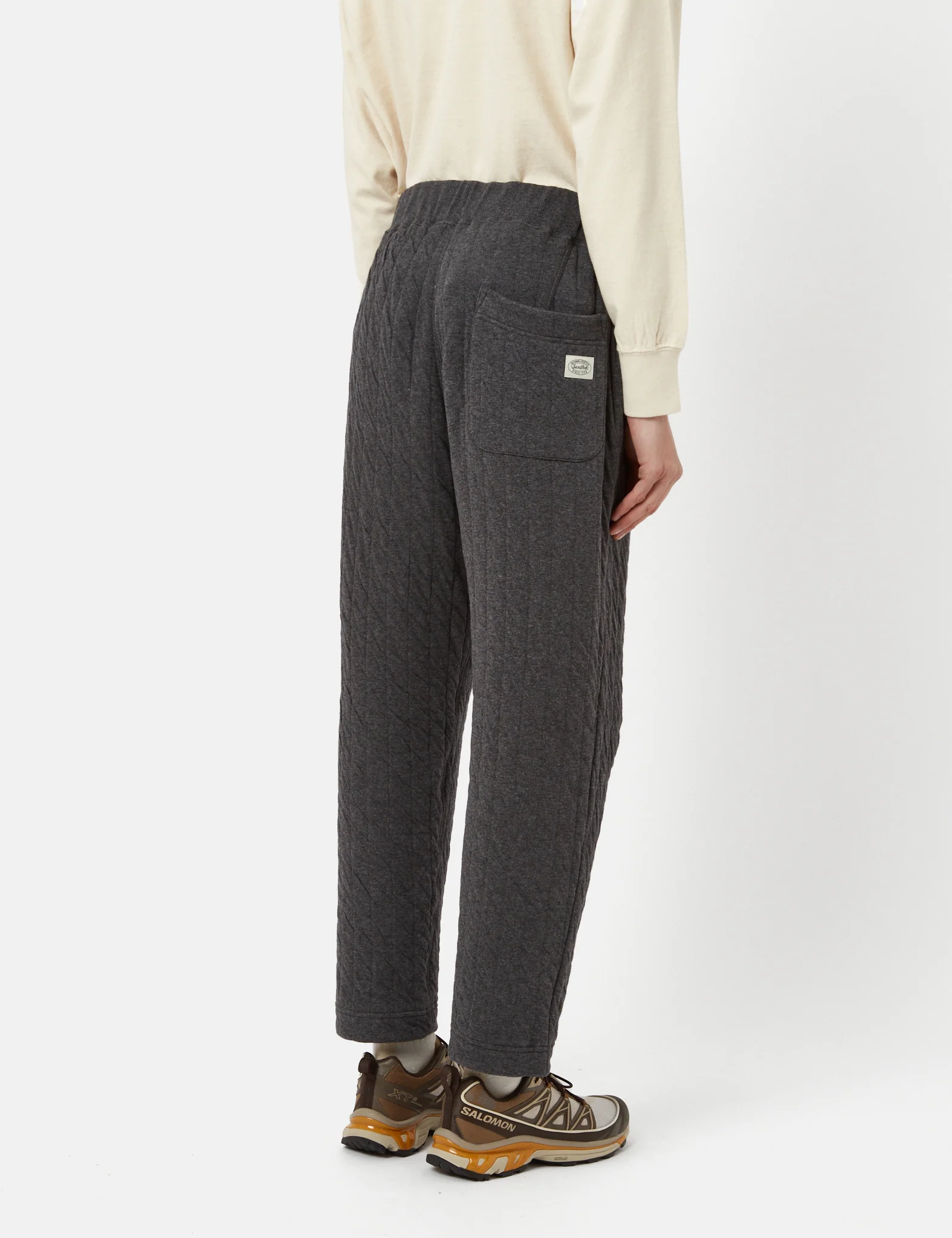 Snow Peak Natural Warm Stretch Pants - Grey - Image 4