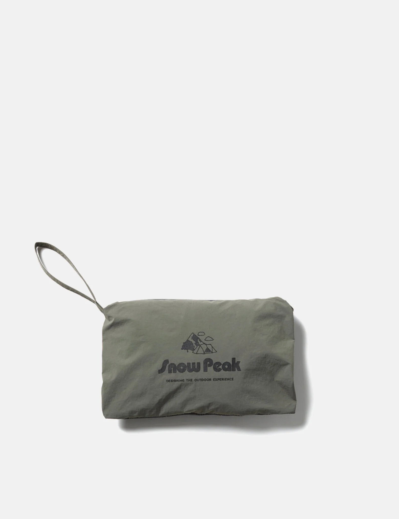Snow Peak Nylon Tussah 2Way Shorts - Olive Green - Image 3
