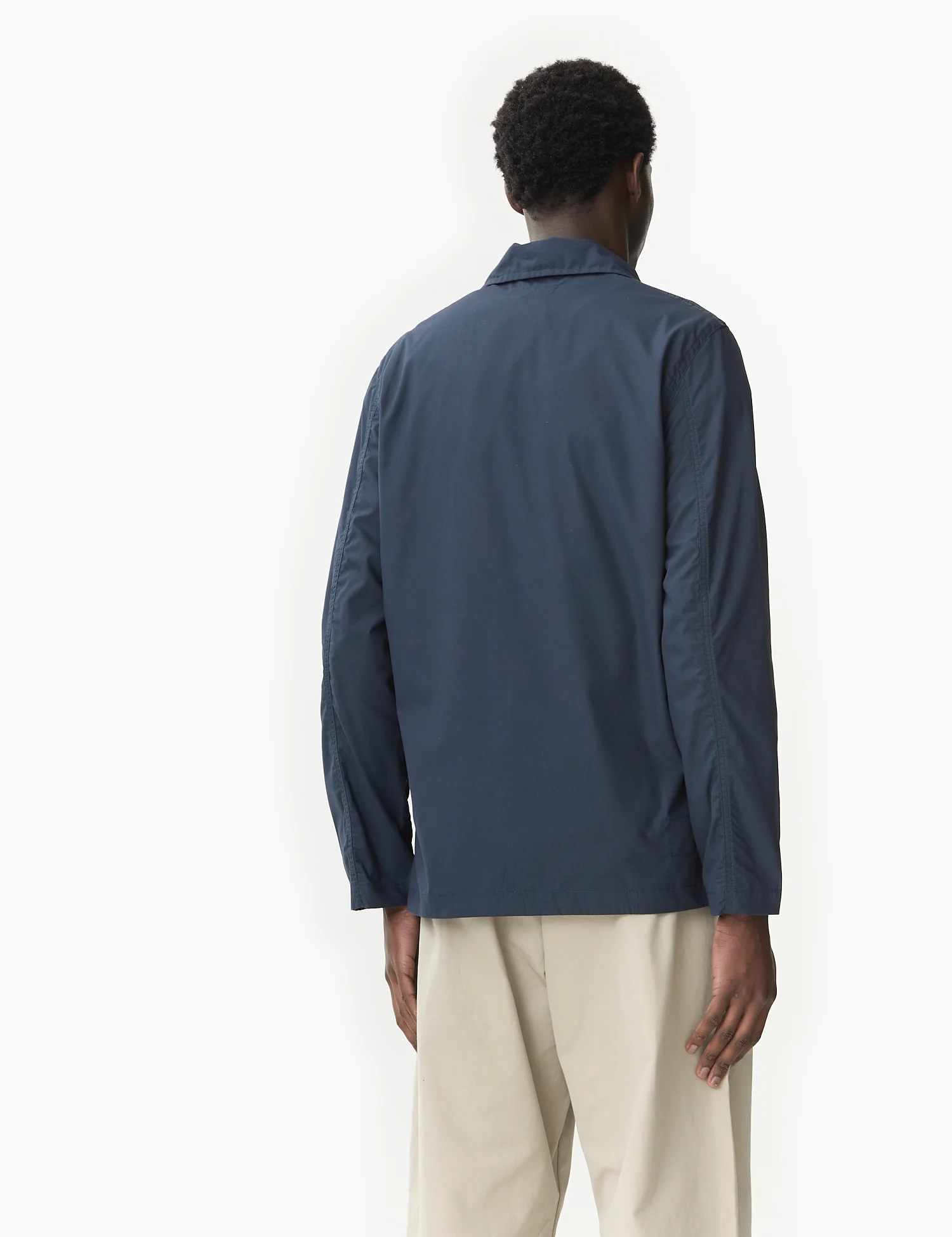 Universal Works Bakers C Jacket (Recycled Poly) - Navy Blue - Image 5