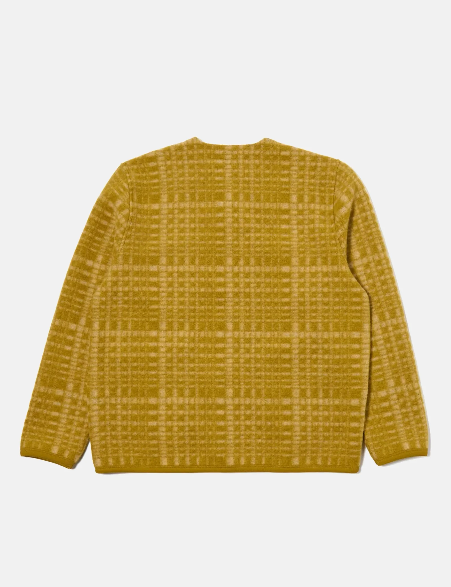Universal Works Cardigan (Telepass Fleece) - Yellow - Image 10