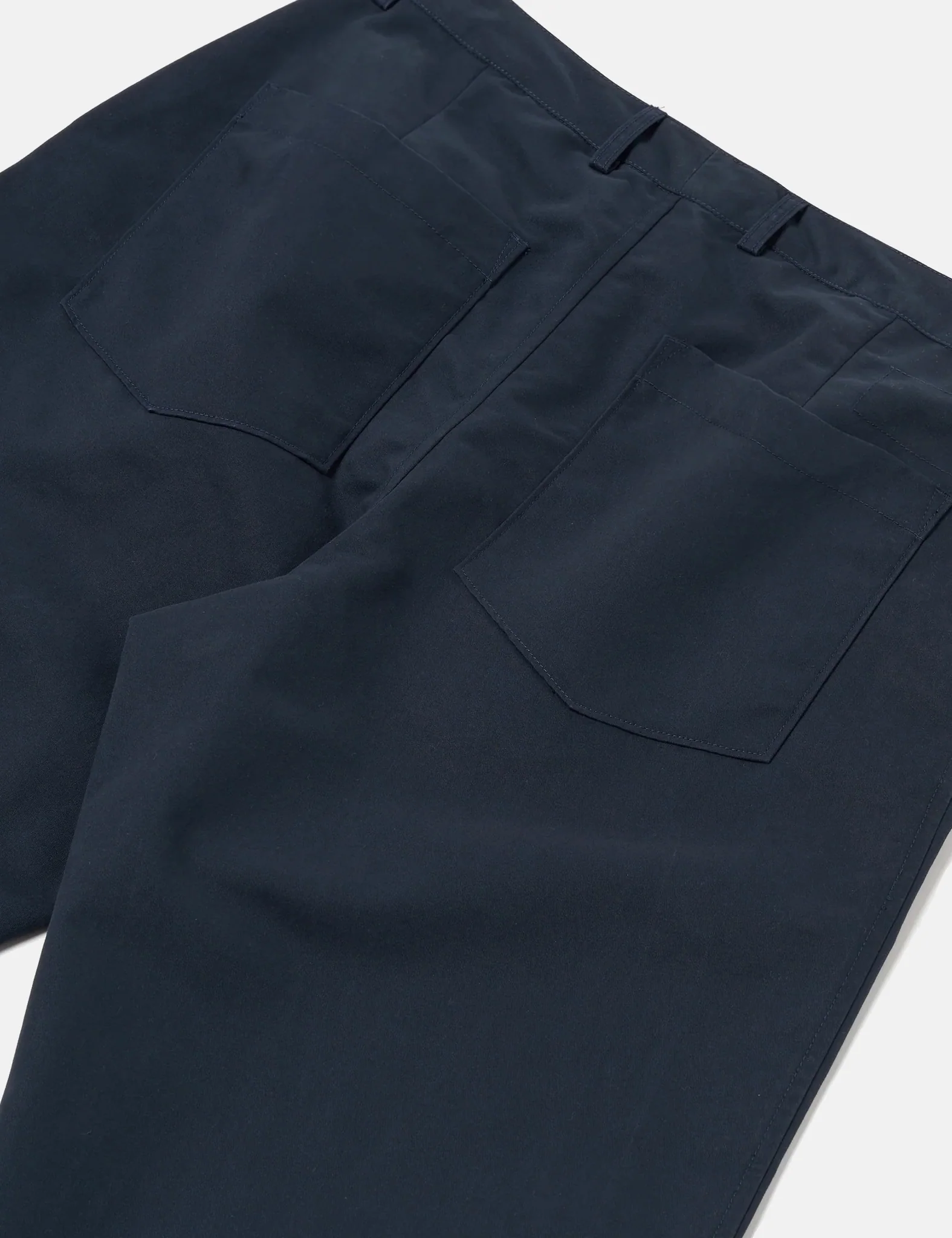 Universal Works Duke Pant (Brushed Polytech) - Navy Blue - Image 5
