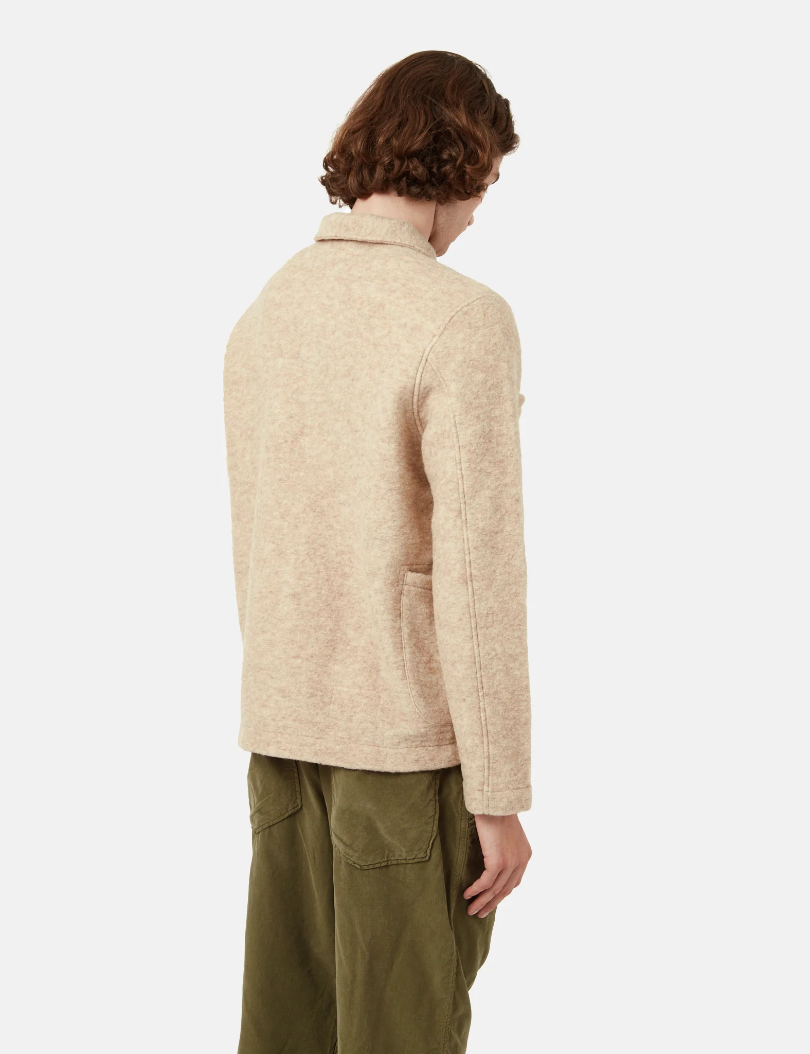 Universal Works Lumber Jacket - Stone Grey - Image 3