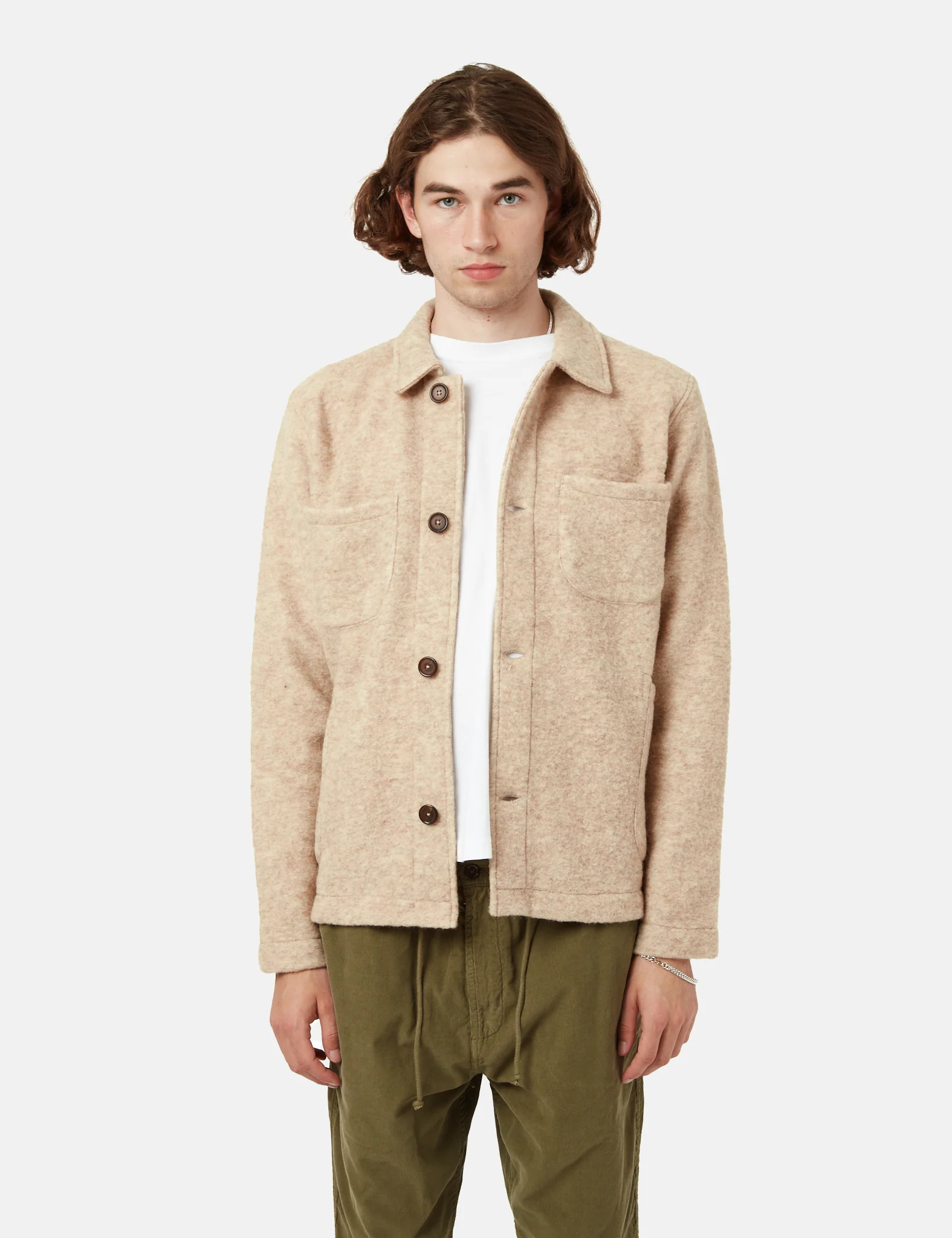 Universal Works Lumber Jacket - Stone Grey - Image 4