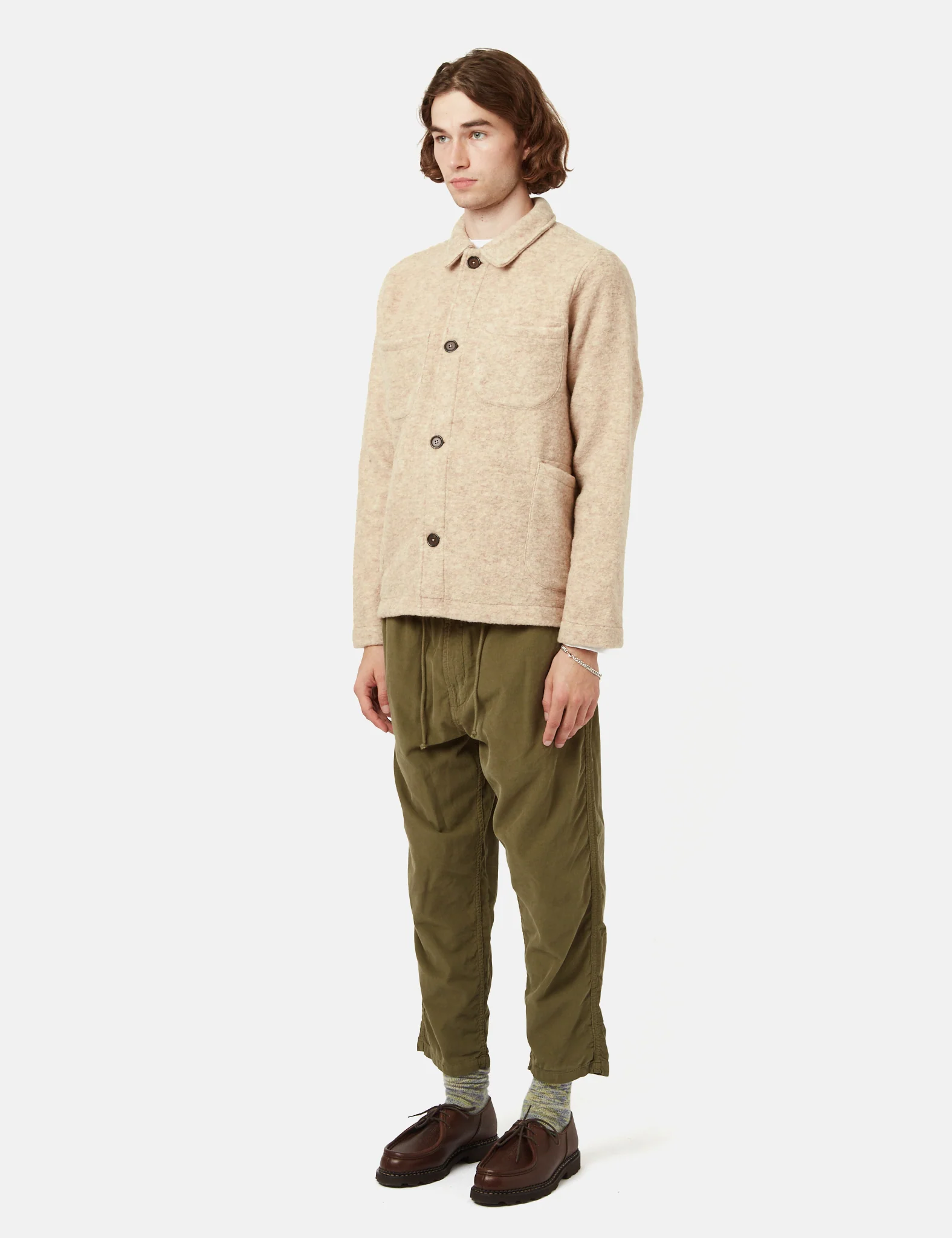 Universal Works Lumber Jacket - Stone Grey - Image 5