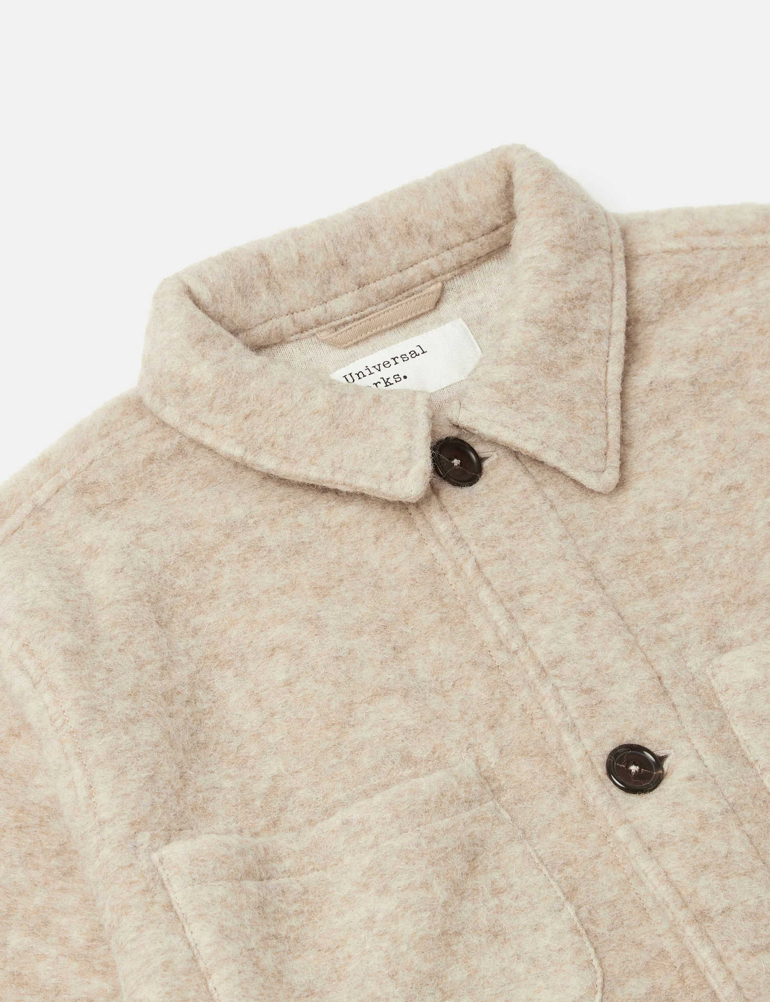 Universal Works Lumber Jacket - Stone Grey - Image 9