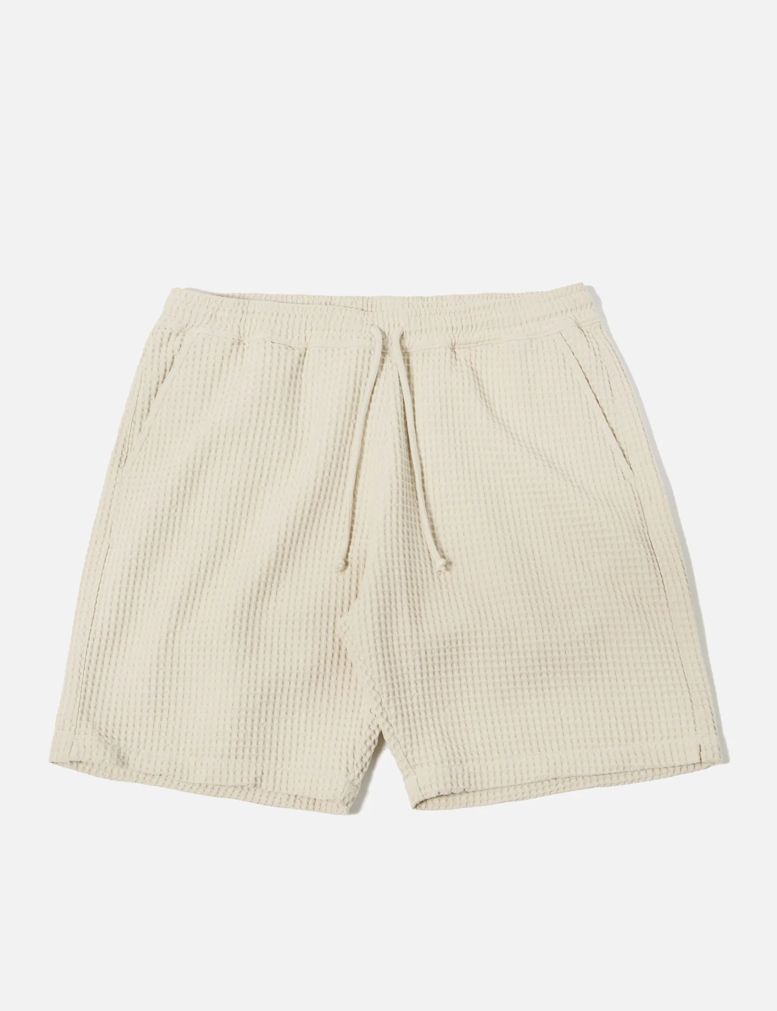 Universal Works Lumber Waffle Shorts - Driftwood - Image 5