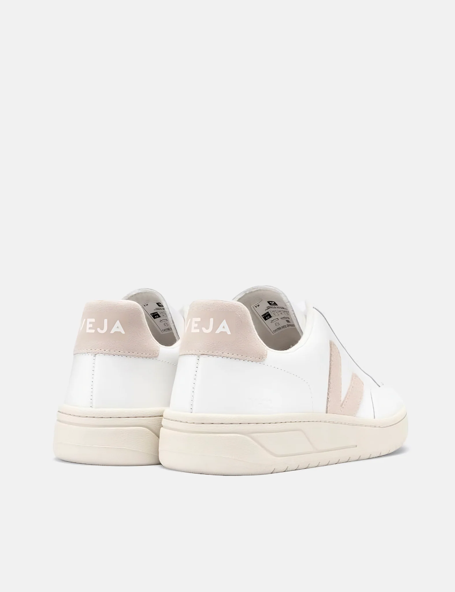 Veja V-12 B-Mesh Trainers - Extra White/Sable - Image 4