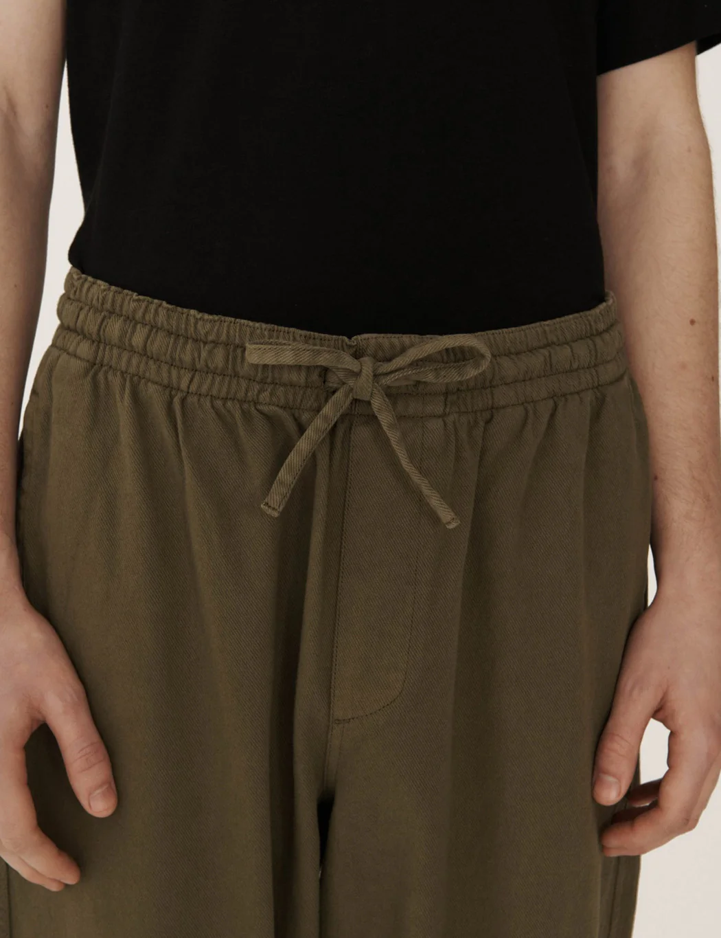 YMC Earth Alva Skate Trousers (Organic) - Olive Green - Image 2