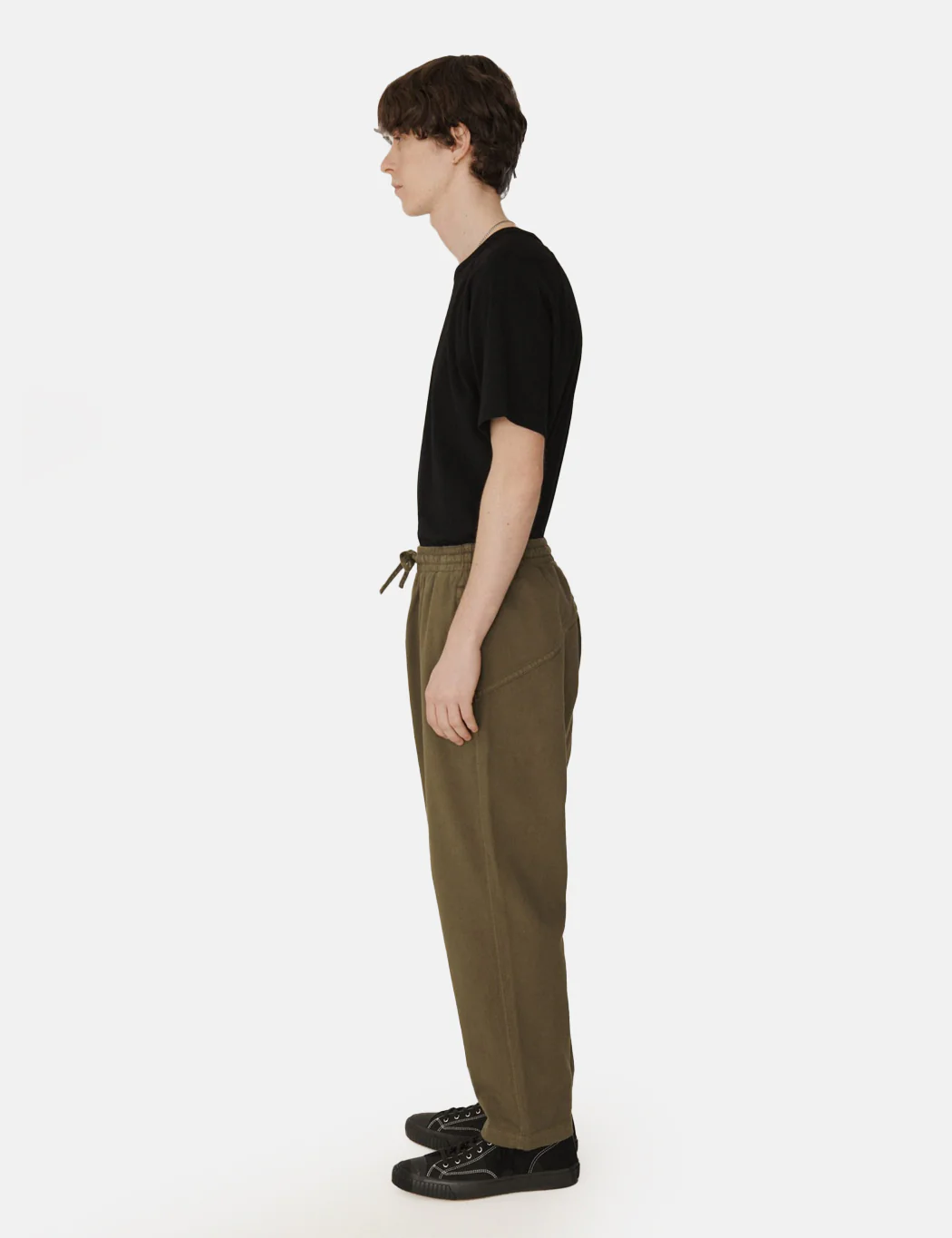 YMC Earth Alva Skate Trousers (Organic) - Olive Green - Image 3