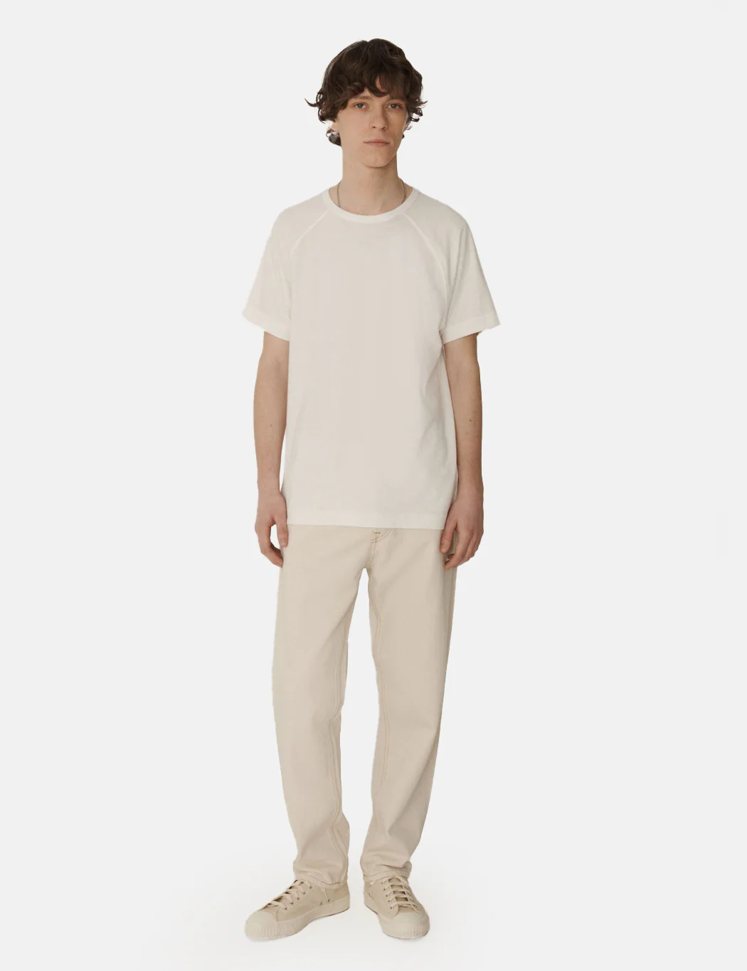 YMC Earth Television T-Shirt (Organic) - White - Image 4